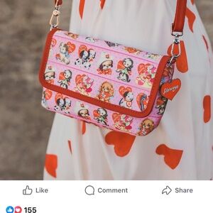 Harveys Puppy Love Crossbody Bag with Heart Charm